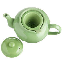 Load image into Gallery viewer, Ceramic infuser Teapot - Leafy Love Tea