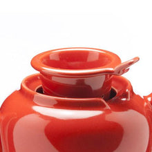 Load image into Gallery viewer, Ceramic infuser Teapot - Leafy Love Tea