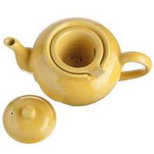 Load image into Gallery viewer, Ceramic infuser Teapot - Leafy Love Tea