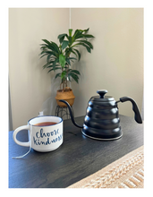 Load image into Gallery viewer, Leafy Love Pour Over Tea Black Kettle - Leafy Love Herbal Tea Blends