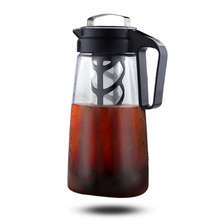 Load image into Gallery viewer, Leafy Love 2L Tritan Iced Tea Pitcher with Easy to Clean Reusable Mesh Filter - Leafy Love Herbal Tea Blends