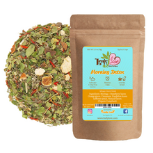 Load image into Gallery viewer, Leafy Love Morning Detox - Leafy Love Herbal Tea Blends