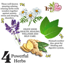 Load image into Gallery viewer, Leafy Love Calming Blend - Leafy Love Herbal Tea Blends