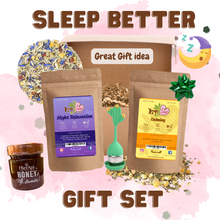 Load image into Gallery viewer, Leafy Love Sleep Better Tea Gift Set
