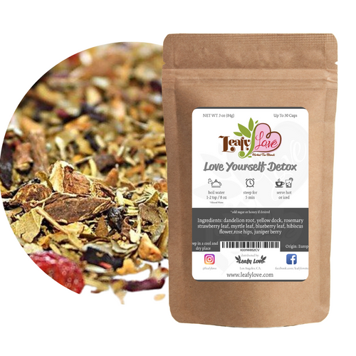 Leafy Love, Love Yourself Detox - Leafy Love Tea