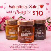 Load image into Gallery viewer, Mediterranean Floral Pure Natural Raw Sweet Honey - Leafy Love Tea
