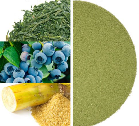 Leafy Love Blueberry Green Tea Matcha - Leafy Love Herbal Tea Blends