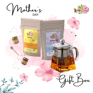 Mother's Day Tea Gift Box - Leafy Love Herbal Tea Blends
