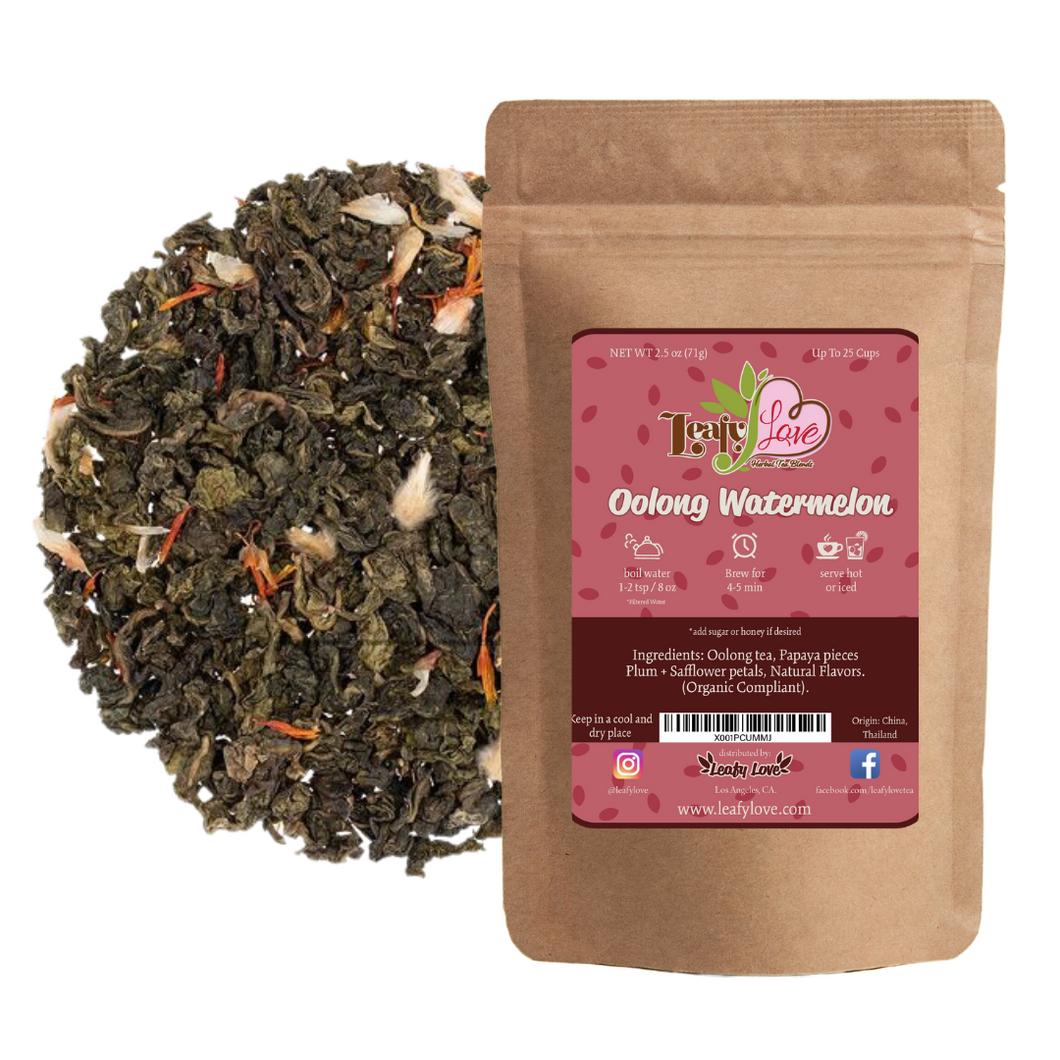 Leafy Love Oolong Watermelon - Leafy Love Herbal Tea Blends