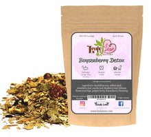 Load image into Gallery viewer, Leafy Love Boysenberry Detox Blend - Leafy Love Herbal Tea Blends
