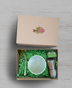 Leafy Love Traditional Matcha Gift Set - Leafy Love Herbal Tea Blends