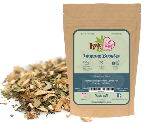 Leafy Love Immune Booster Blend - Leafy Love Herbal Tea Blends